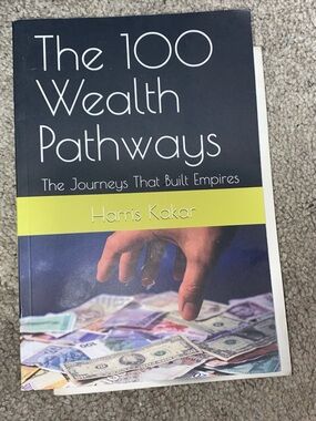 The 100 Wealth Pathways by Harris Kakar - Black & Yellow Cover